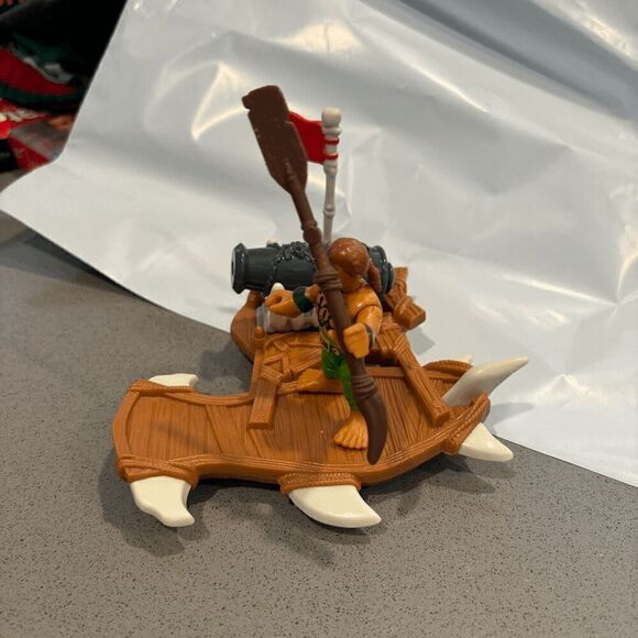 Fisher-Price Imaginext Pirate Captain Kid & Surfboard No Ammo - Picture 2 of 6